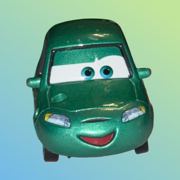 Disney Pixar Cars Dash Boardman Diecast Mini Car 1:55 Scale A16 - Picture 2 of 9